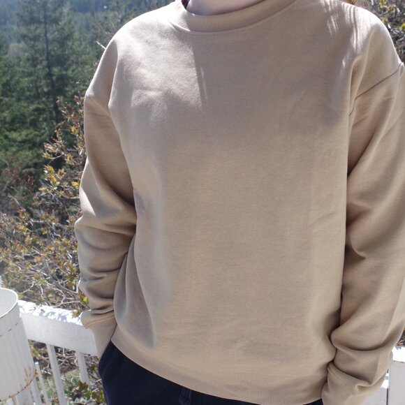 Tan Sweat Shirt JJ XX Relaxed Every Sweat - Picture 2 of 5